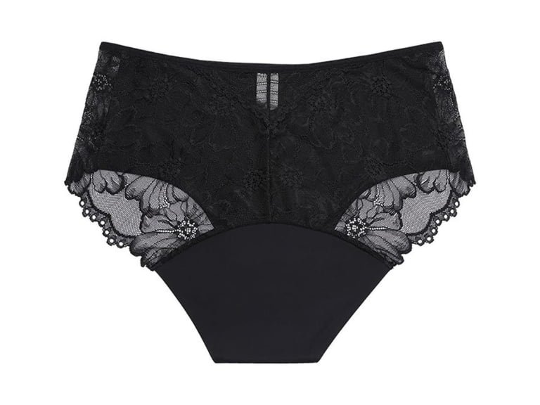 High-Rise Lace Period Underwear — YCA013