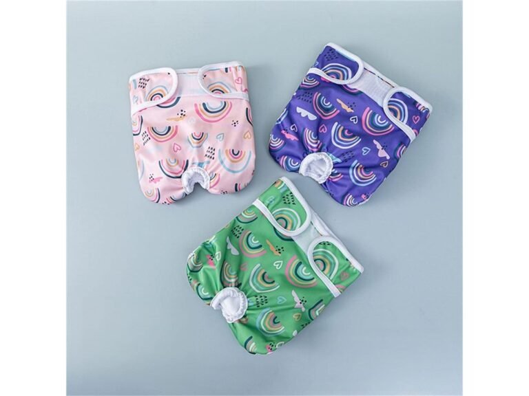 Reusable Female Dog Diaper with Elastic Leg Openings — YCDF017