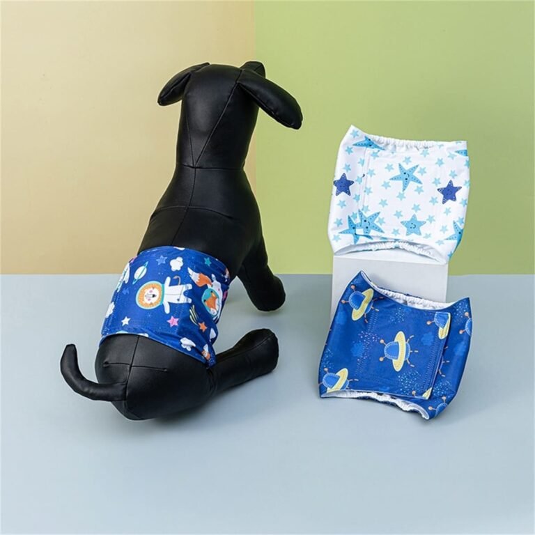 Reusable Male Dog Wrap with Pad Pocket — YCDM010