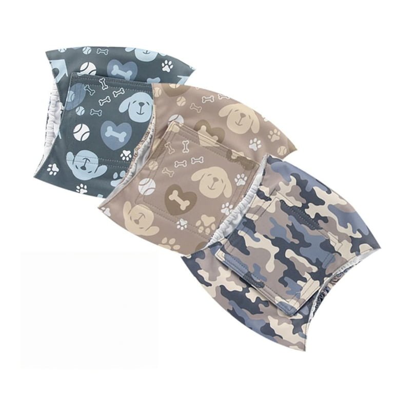 Reusable Male Dog Wrap with Pad Pocket — YCDM011