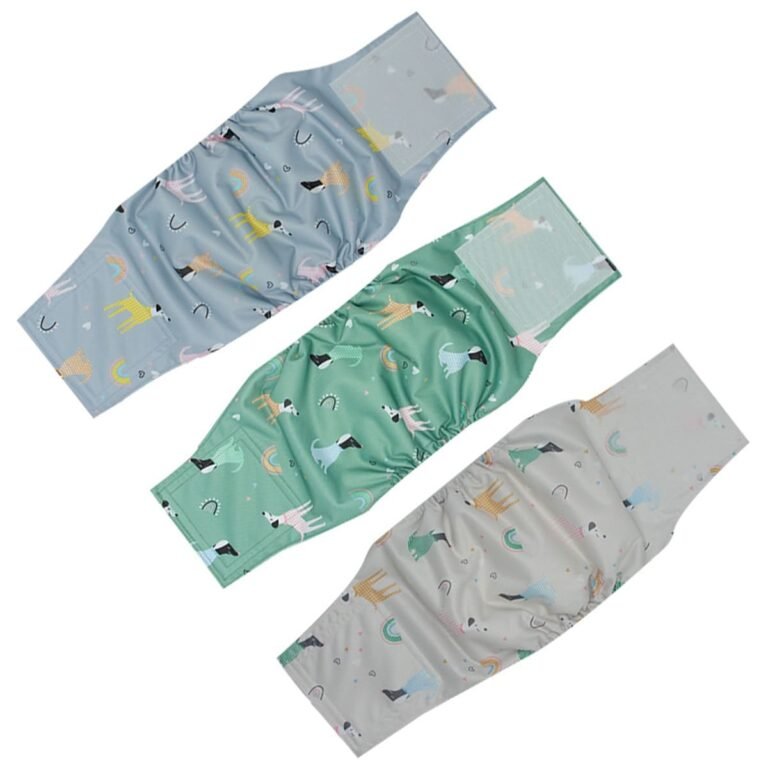 Reusable Male Dog Wrap with Pad Pocket — YCDM012