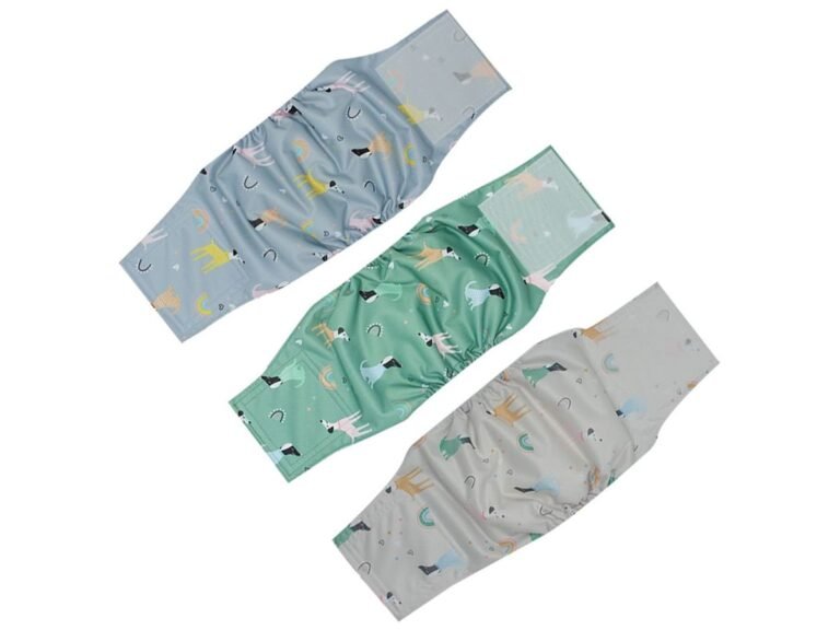 Reusable Male Dog Wrap with Pad Pocket — YCDM012